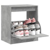 Schuhschrank Antim in Betongrau 60x42x69cm (Holz)