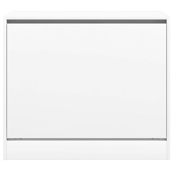 Weißer Schuhschrank Antim 80x42x69cm (Holz)