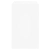 Weißer Schuhschrank Antim 80x42x69cm (Holz)