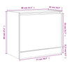 Weißer Schuhschrank Antim 80x42x69cm (Holz)