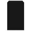 Schwarzer Schuhschrank Antim 80x42x69cm (Holz)