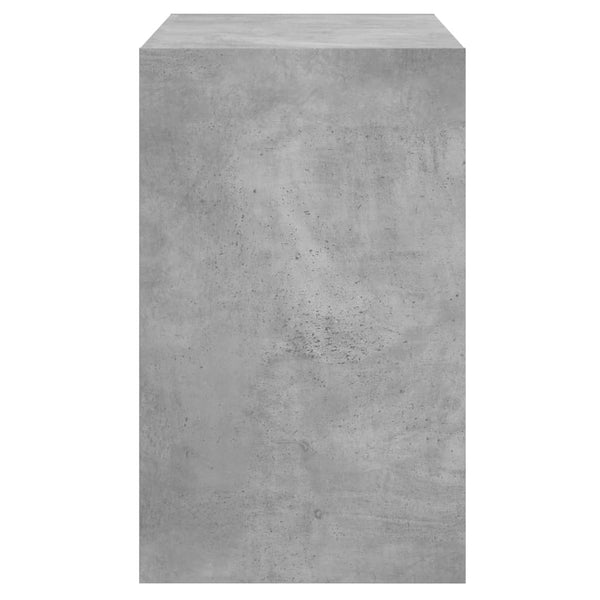Schuhschrank Beton Anthrazit Antim 80x42x69cm (Holz)