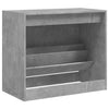 Schuhschrank Beton Anthrazit Antim 80x42x69cm (Holz)
