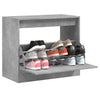 Schuhschrank Beton Anthrazit Antim 80x42x69cm (Holz)