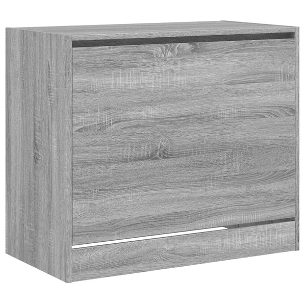 Grauer Schuhschrank Antim 80x42x69cm (Holz)