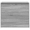Grauer Schuhschrank Antim 80x42x69cm (Holz)
