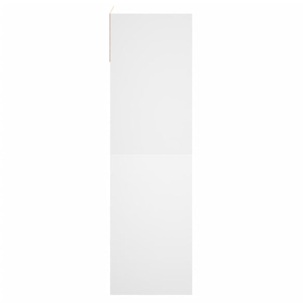 Weißer Schuhschrank Licuta 60x34x116cm (Holz)