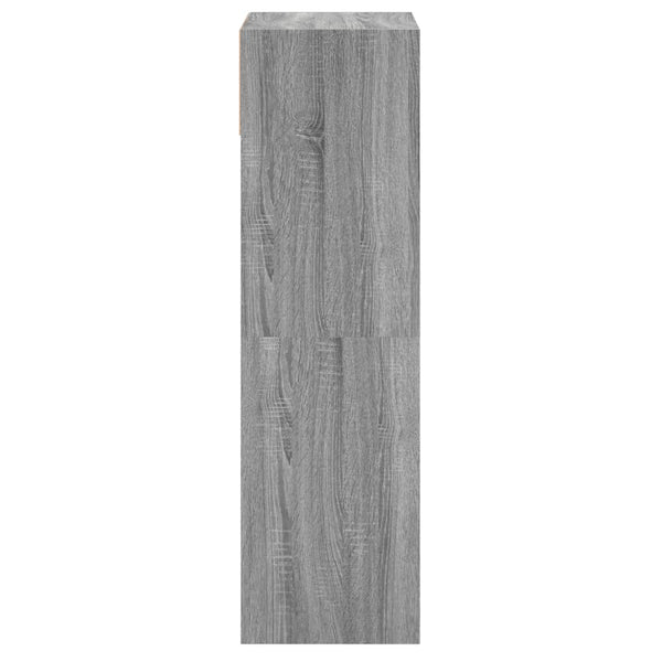 Grauer Schuhschrank Licuta 60x34x116cm (Holz)