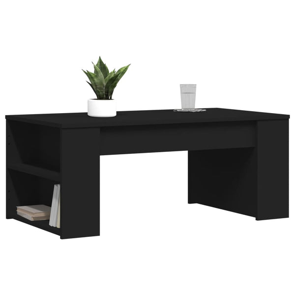 Musta sohvapöytä Zaraza 102x55x42cm (puinen)