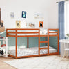 Etagenbett Cazare 75x190cm (Kiefer) in Wachsbraun