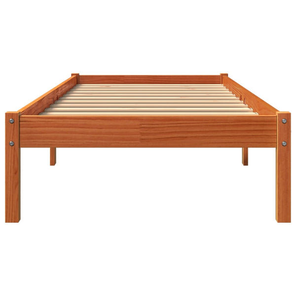Vahanruskea sängynrunko Tomiris 75x190cm (mänty)