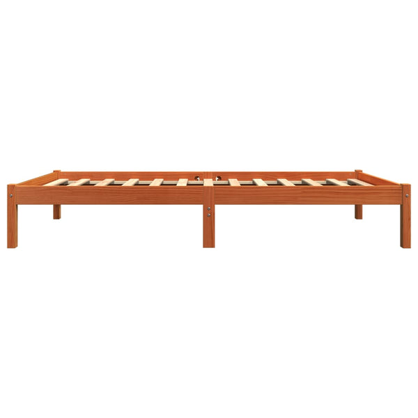 Vahanruskea sängynrunko Tomiris 75x190cm (mänty)