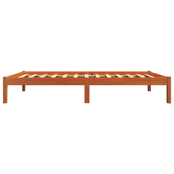 Vahanruskea sängynrunko Tomiris 90x190cm (mänty)