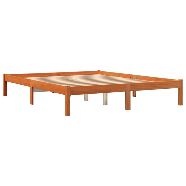 Vahanruskea sängynrunko Tomiris 150x200cm (mänty)