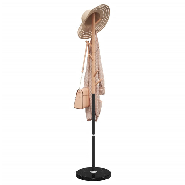 Schwarze Garderobe Krisztina 172cm (pulverbeschichtetes Eisen)