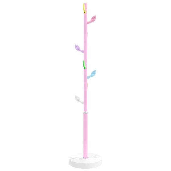 Pinke Garderobe Ieno 172cm (pulverbeschichtetes Eisen)
