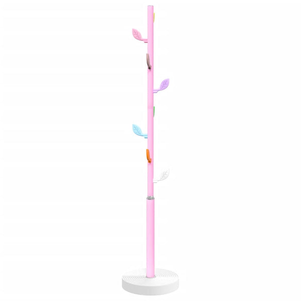 Pinke Garderobe Ieno 172cm (pulverbeschichtetes Eisen)