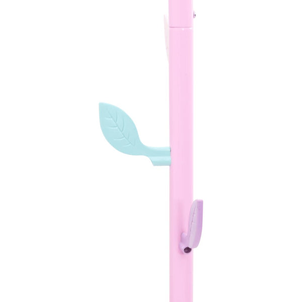Pinke Garderobe Ieno 172cm (pulverbeschichtetes Eisen)