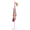 Pinke Garderobe Ieno 172cm (pulverbeschichtetes Eisen)