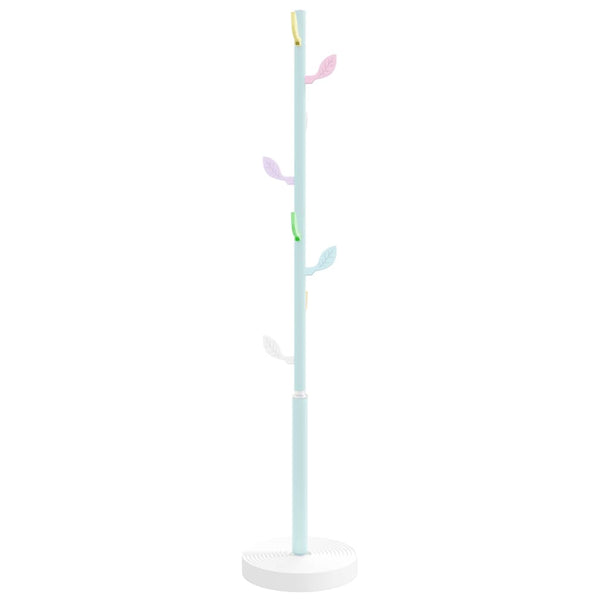 Blauer Garderobenständer Ieno 172cm (pulverbeschichtetes Eisen)