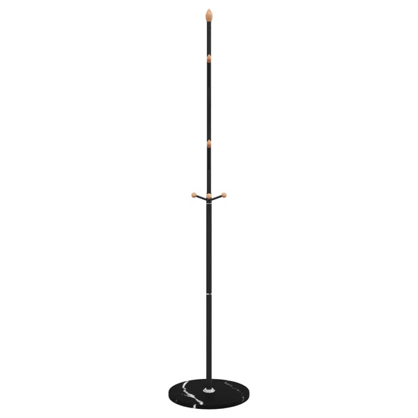 Schwarze Garderobe Amiah 177cm (pulverbeschichtetes Eisen)