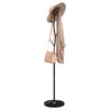 Schwarze Garderobe Amiah 177cm (pulverbeschichtetes Eisen)
