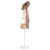Weiße Garderobe Amiah 177cm (pulverbeschichtetes Eisen)