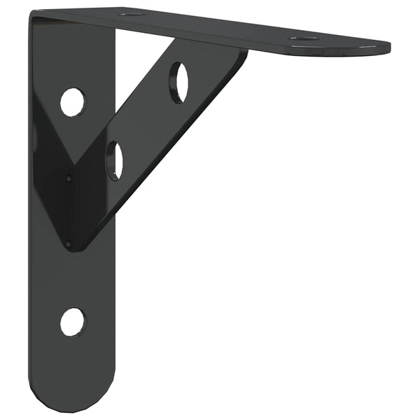 Schwarze Wandregale Idella 15x2,5x11,5cm (Stk.)