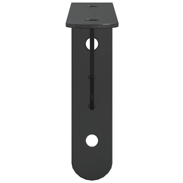 Schwarze Wandregale Idella 15x2,5x11,5cm (Stk.)