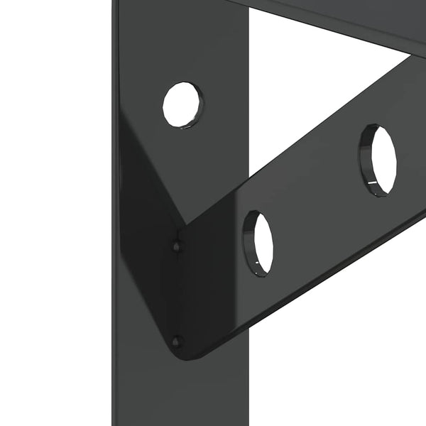 Schwarze Wandregale Idella 15x2,5x11,5cm (Stk.)