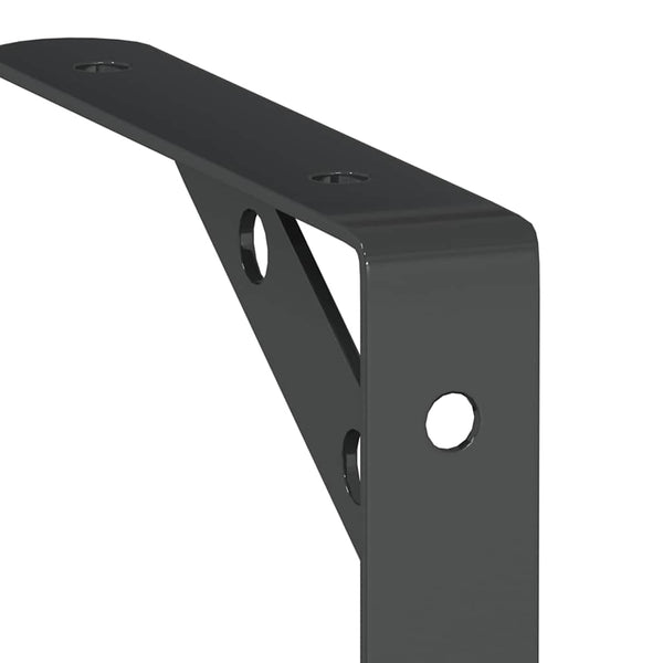 Schwarze Wandregale Idella 15x2,5x11,5cm (Stk.)