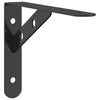 Schwarze Wandregale Idella 20x2,5x14cm (Stück)