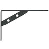 Schwarze Wandregale Idella 20x2,5x14cm (Stück)