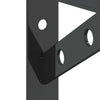 Schwarze Wandregale Idella 20x2,5x14cm (Stück)