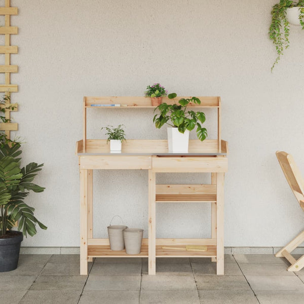 Pflanzkasten mit Regalen Traiana (Fichte)