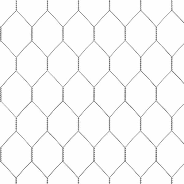 Silberner Hühnerkäfig Grigri 100x100x190cm (verzinkter Stahl)