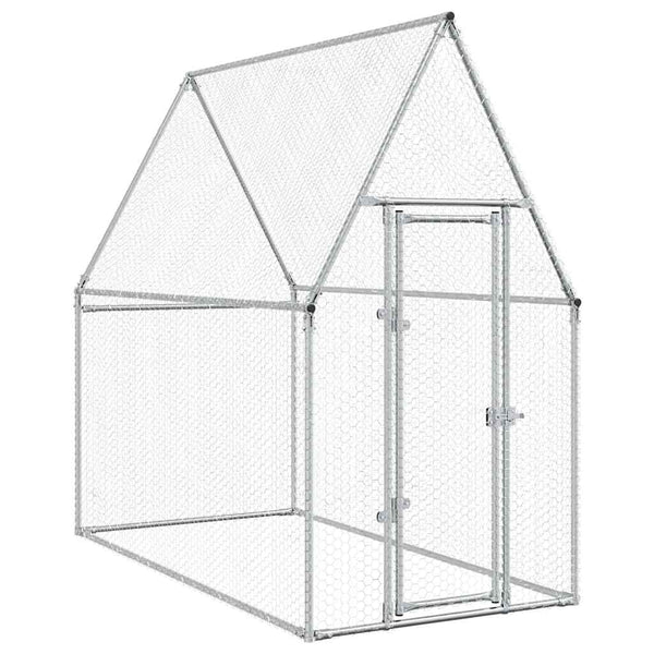 Silberhühnerkäfig Grigri 200x100x190cm (verzinkter Stahl)