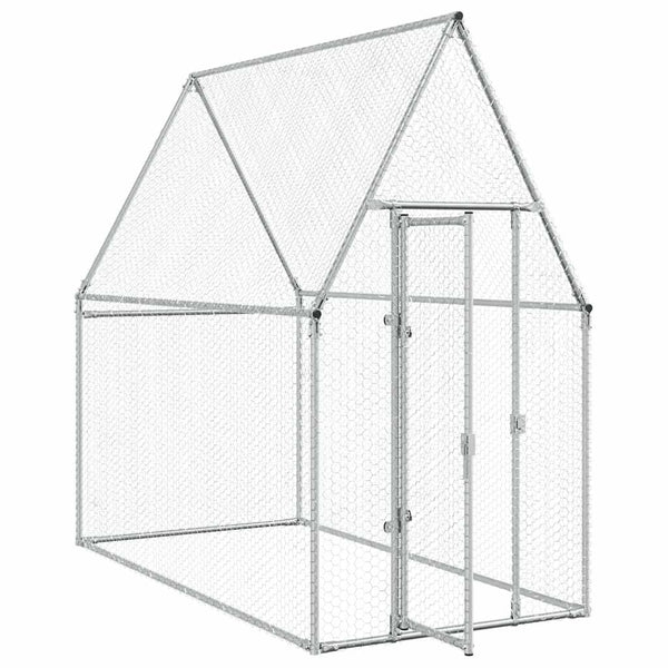 Silberhühnerkäfig Grigri 200x100x190cm (verzinkter Stahl)