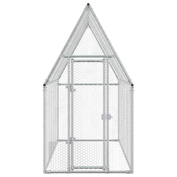Silberhühnerkäfig Grigri 200x100x190cm (verzinkter Stahl)