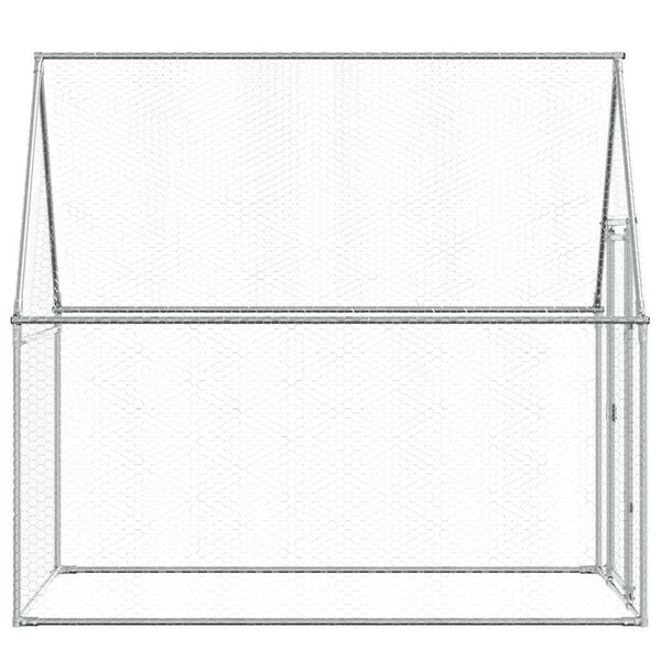 Silberhühnerkäfig Grigri 200x100x190cm (verzinkter Stahl)