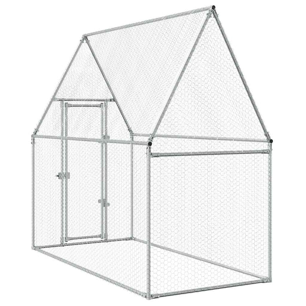 Silberhühnerkäfig Grigri 200x100x190cm (verzinkter Stahl)