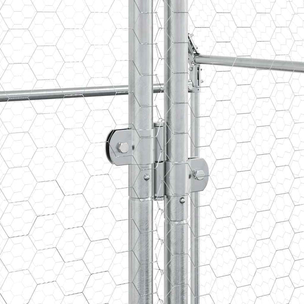 Silberhühnerkäfig Grigri 200x100x190cm (verzinkter Stahl)