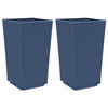 Harmaa ulkokukkalaatikot Falusa 32,5x32,5x57cm (2 kpl pp)