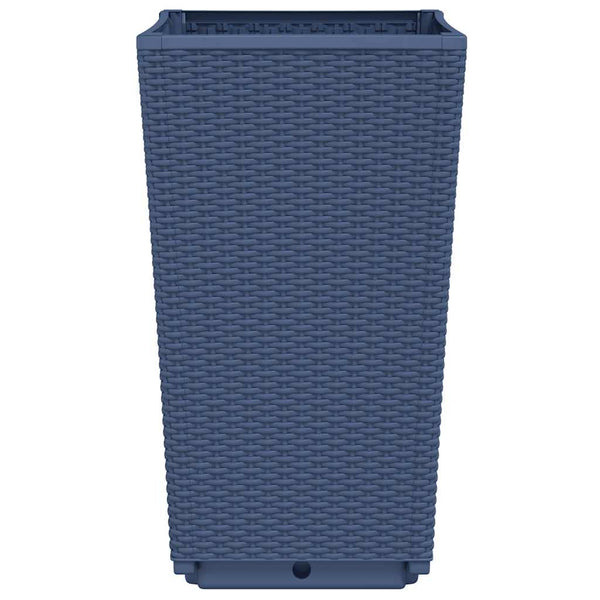 Harmaa ulkokukkalaatikot Falusa 32,5x32,5x57cm (2 kpl pp)