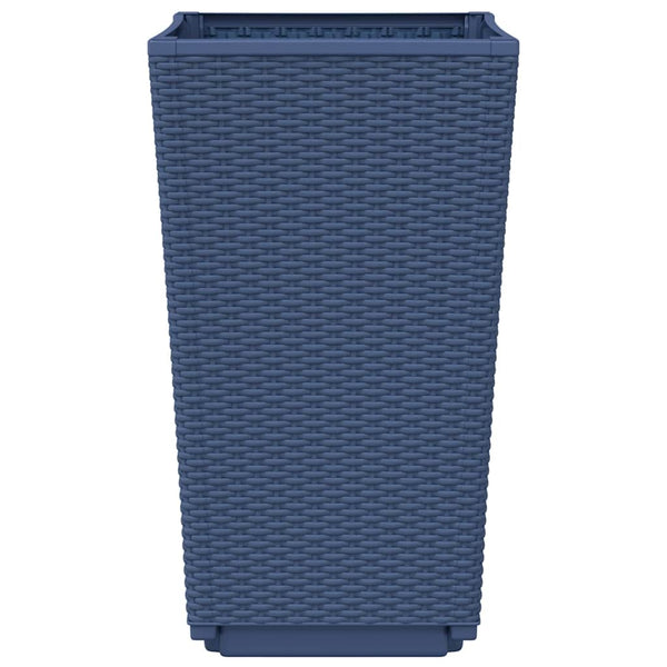 Harmaa ulkokukkalaatikot Falusa 32,5x32,5x57cm (2 kpl pp)