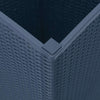 Harmaa ulkokukkalaatikot Falusa 32,5x32,5x57cm (2 kpl pp)