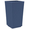 Graue Outdoor-Blumenkästen Falusa 32,5x32,5x57cm (4 Stück PP)