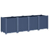 Graues Blumenkasten Selesteanu 160x40x53cm (pp)