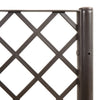 Brauner Blumenkasten mit Rankgitter Cairula 160x120x142cm (PP)