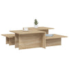 Couchtische Mecnun (2 Stück Sonoma-Eiche Holz)